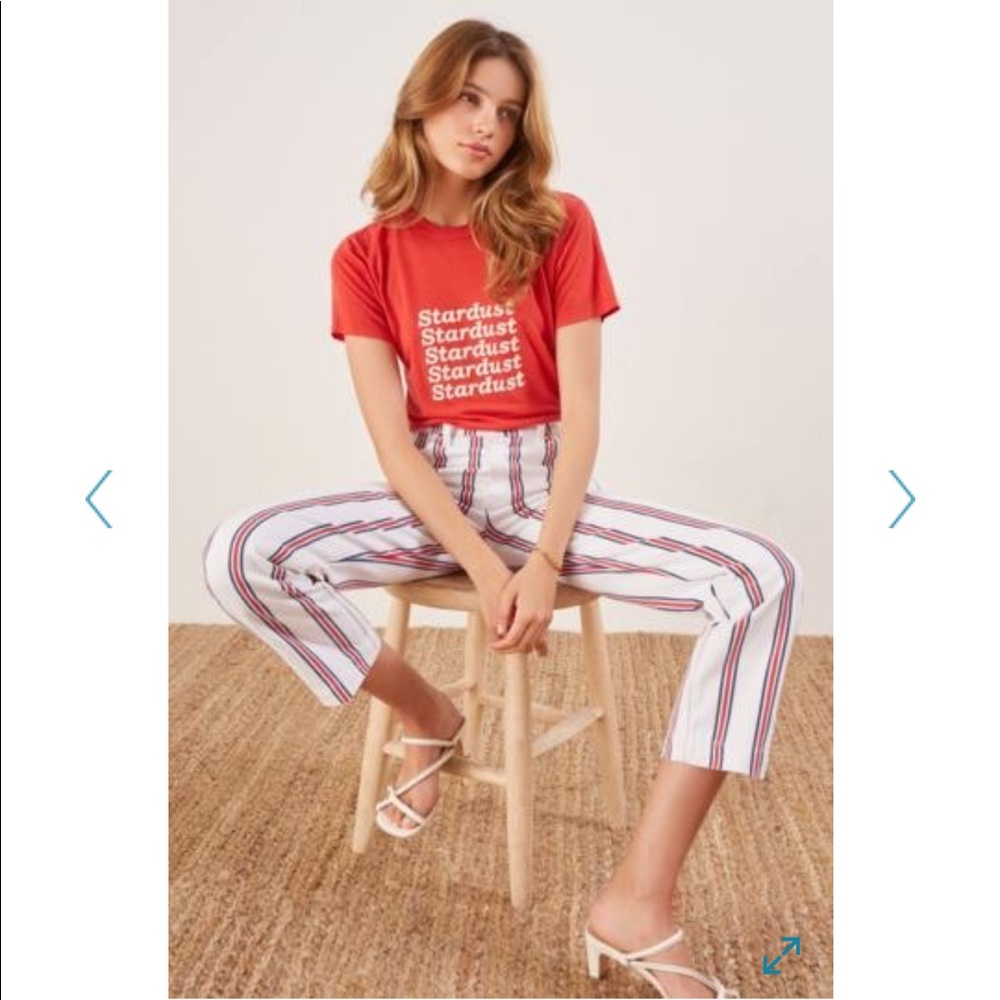 SALE Roper Jean Grenada Stripe Reformation 29